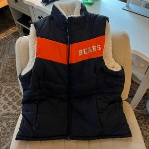 NFL Chicago Bears Women’s Reversible Puffer Vest